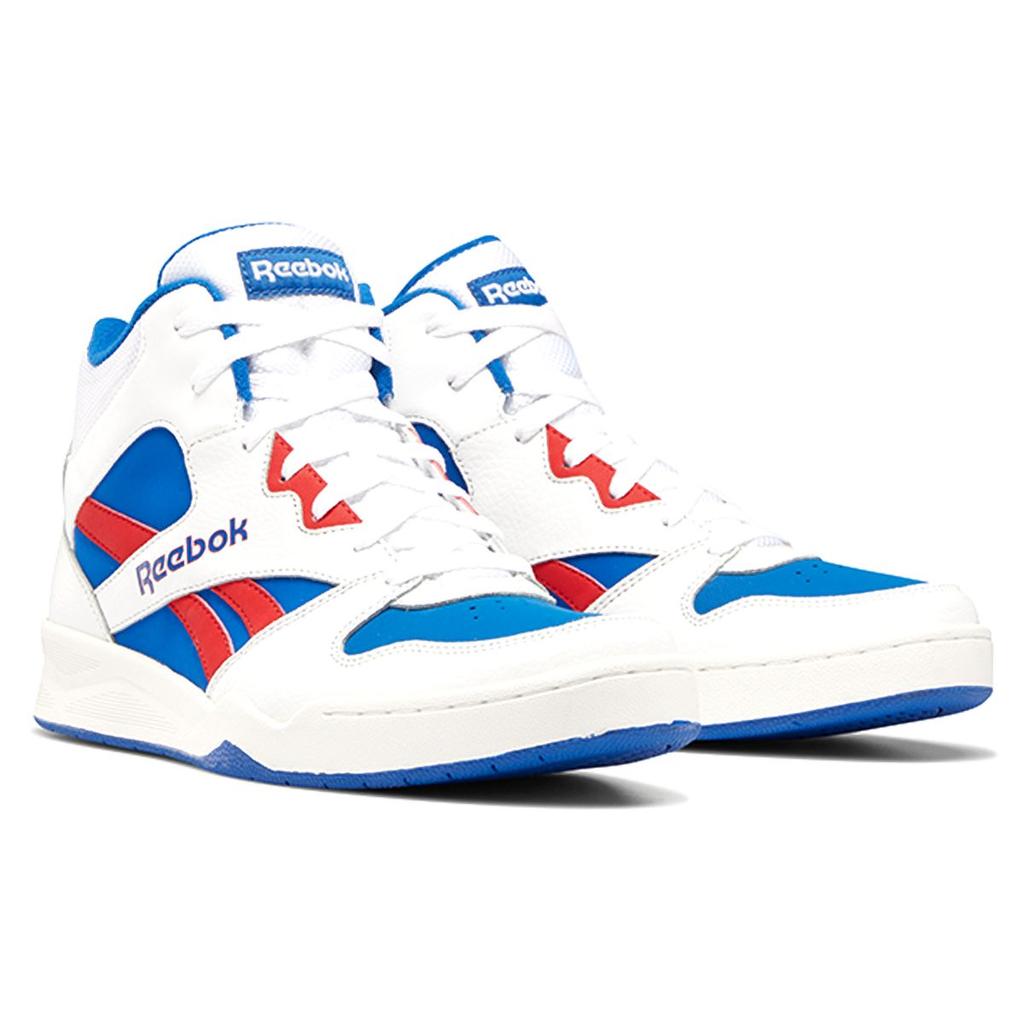 Reebok Royal BB4500 2 Round Toe Lace-Up High-Top Basketball Shoes Unisex Sneakers White FX3438