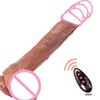 Telescopic Vibrating Thrusting Sex Toys Realistic Dildo Female Masturbation With Suction Cup Penis Remote Control Dick For Women