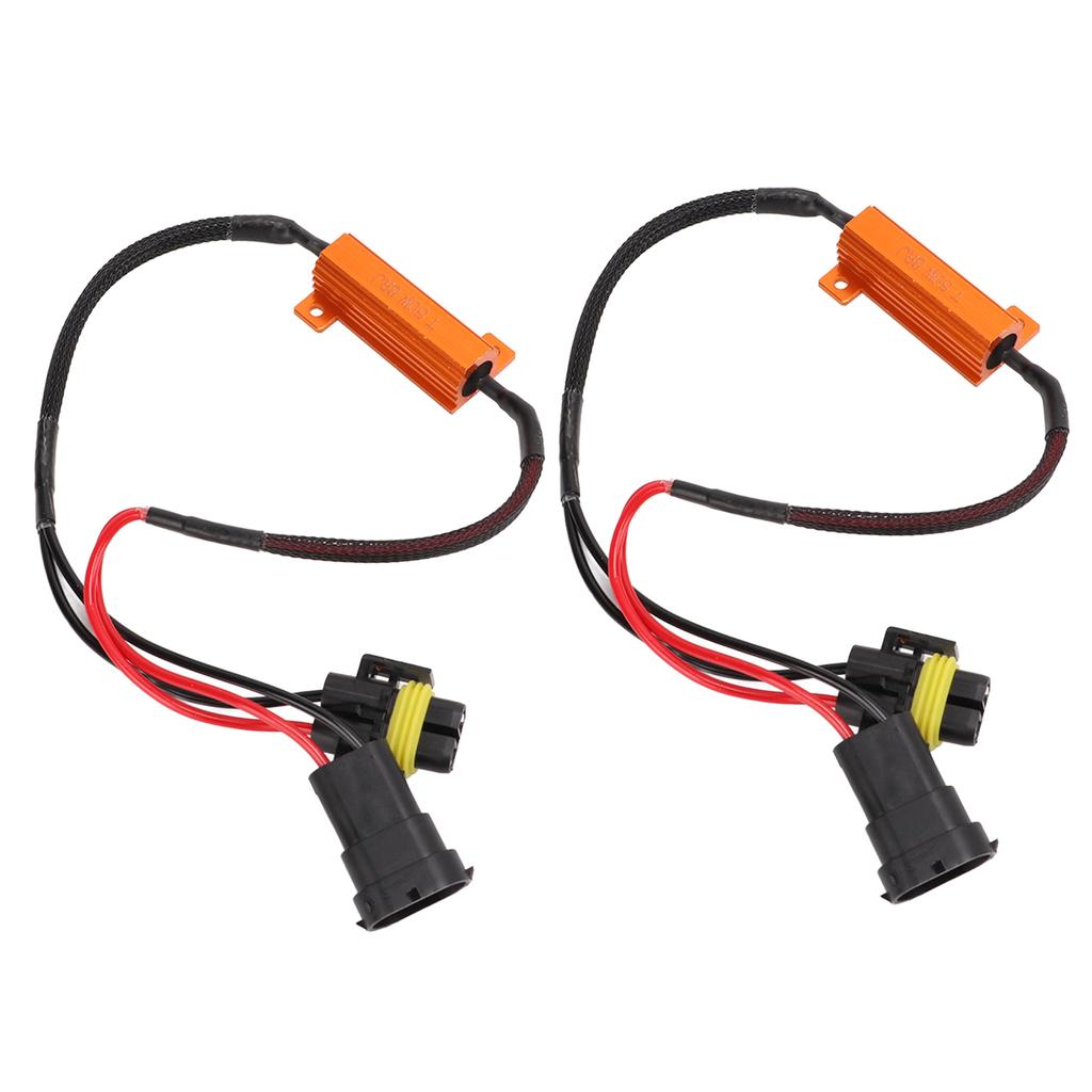2 STÜCK LED Licht Widerstand Alles in einem Design Feine Verarbeitung Leicht Tragbar LED Rücklicht