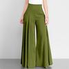 Women's High Waist Wide Leg Solid Color Casual Pants