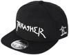Classic Flat Cap GONZ LOGO Hat FR Kids' (Adjustable Size) [K-THR-C02K / CAP] BLK/WHT