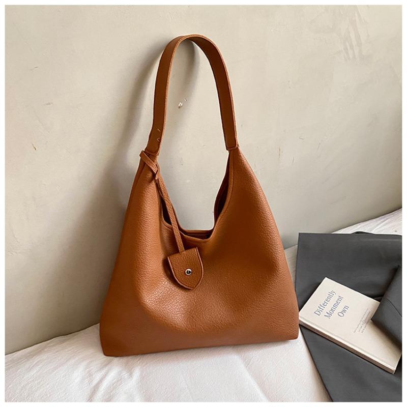 Autumn New Fashionable Casual Handbag Single Shoulder Fashion Niche Women's Bag High Value Daily Simple Bag