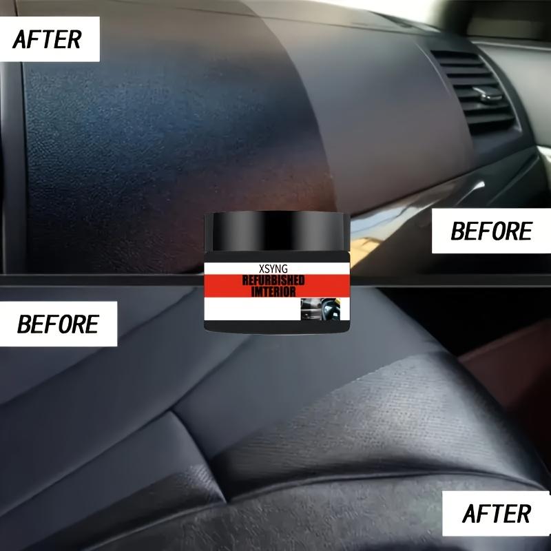 Kunststoff Außen- und Innenrenovierungswachs - Anti-Aging Pflegewachs, stellt ein neues Aussehen aller Kunststoffe wieder her, einfach anzuwenden