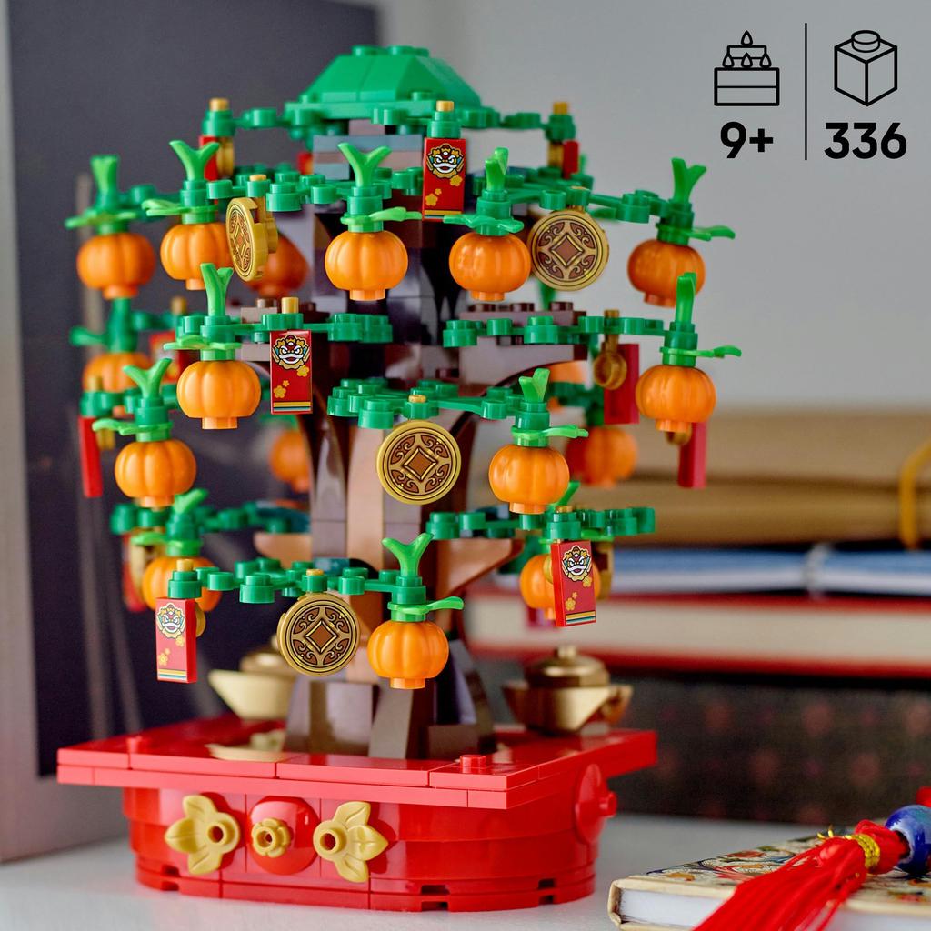 LEGO Money Tree Toy Birthday Present Block 10 Years 11 Years Interior Stylish Houseplant Fake Green 40648