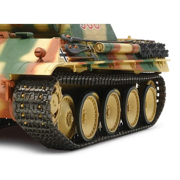 Tamiya 1/35 Tank Series No.55 German Army Panther G Early Type Single Motorized Specification Plastic Model 30055 Camouflage 7.5 Cm X 21.5