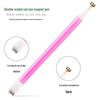 3D Cat Eye Flower Pattern Double-Headed Nail Art Magnet Pen