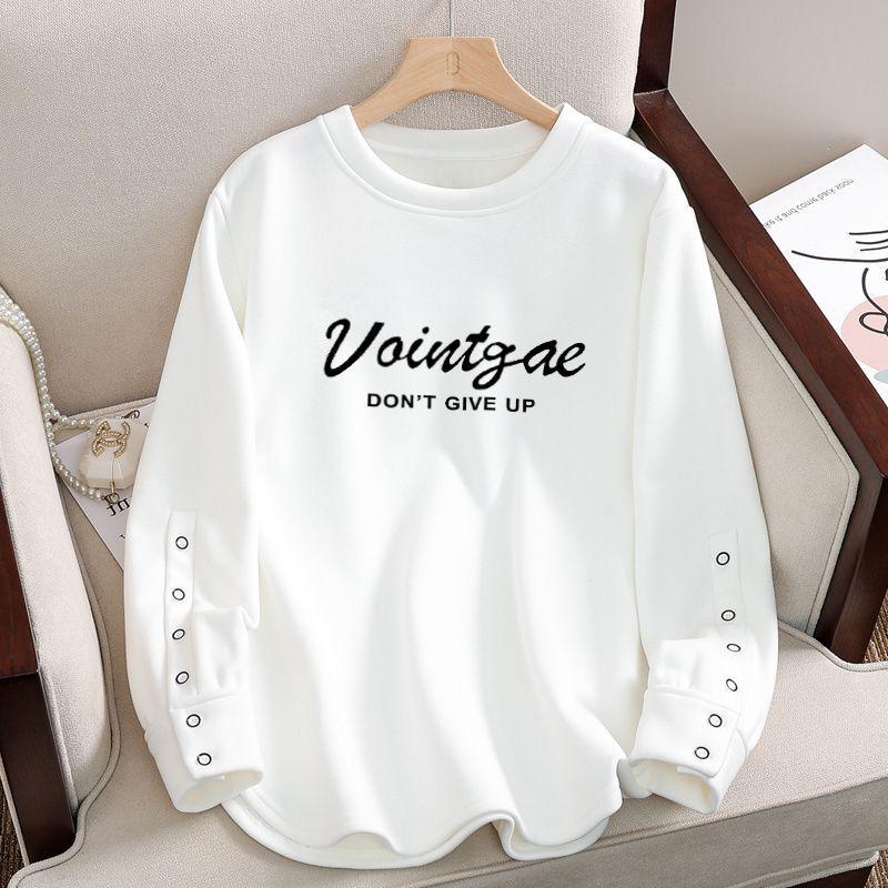 

Женская утолщенная хлопковая рубашка Осень/Зима 2025 с подкладкой из немецкого вельвета, свободного кроя, с круглым вырезом, топ с длинным рукавом. L