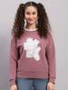 Women Round Neck Full Sleeve Sweatshirt