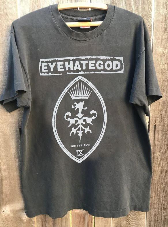 Vintage 2007 EYEHATEGOD Band Tour Graphic Charcoal Unisex T shirt S5XL WA4581 Unisex T-Shirt XXXXL