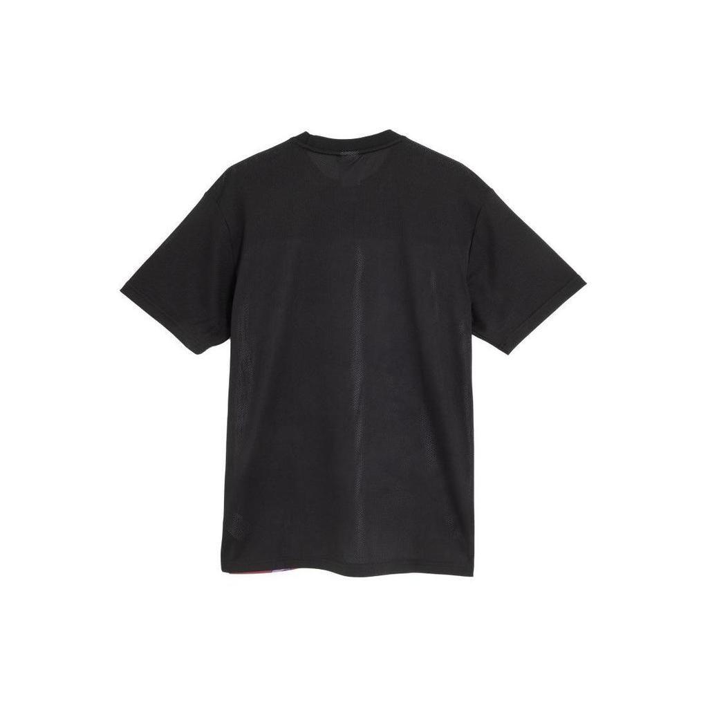 Puma X One Piece Cartoon Print Round Neck Short Sleeve Retro T-Shirt Unisex Tops Black 624673-01