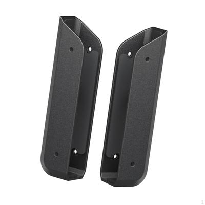 Wall & Under Desk Laptop Mount Holder Bracket with Protection Pads Easy Installation Metal Creative