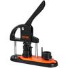 Button Maker Machine, 0.98 Inch/25mm Pin Maker, Installation-Free Badge Punch Press Kit, Children DIY Gifts Button Making Supplies with 500pcs Button