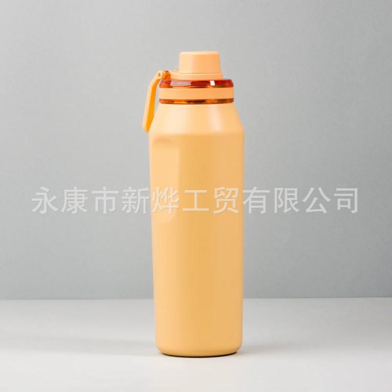 Stainless Steel Insulated Water Bottle With Handle Design Portable Outdoor Sports Hiking Gym 350ml To 1200ml