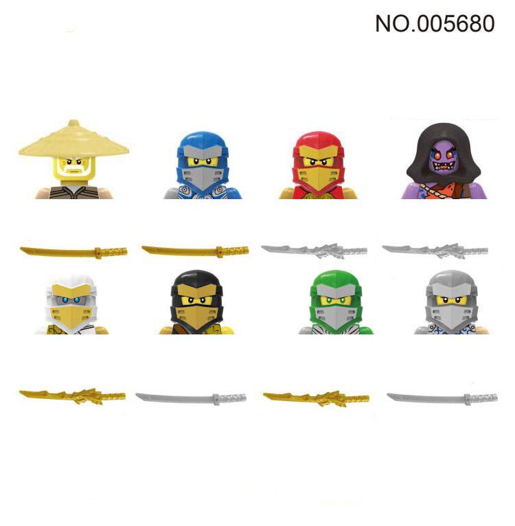 Non-Toxic City Characters Action Figures Building Blocks Policeman Teacher Fireman Occupation Mini Figurine Dolls Bricks Set Children Toys