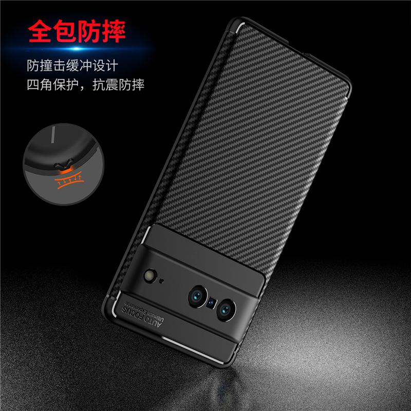 Phone Cover For Google Pixel 7 Case Google Pixel 7 Pro 7A 6A 6 Pro 5 Cover Silicone Soft Rubber Protector Case Pixel 7 Pro Case