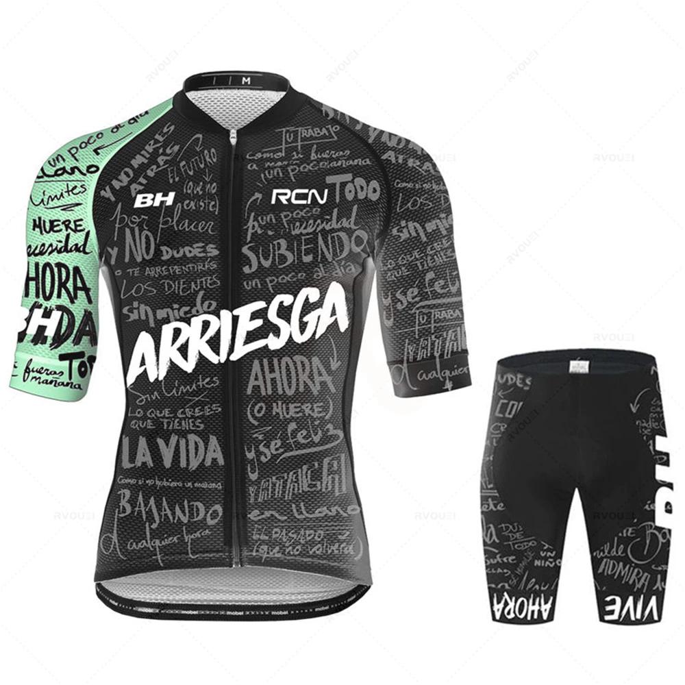 

2025 New Rcn Cycling Jersey Summer Set Team Bicycle Clothing Road Bike Suit Bike Bib Shorts MTB Maillot Ciclismo Ropa Bicicleta 5XL