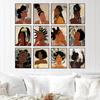 BigWig Prints Black Girl Wall Art - Hair Salon Wall Decor, Black Woman Art, Hair Salon Pictures Decor, n n Artwork for Stylist, Beauty Shop