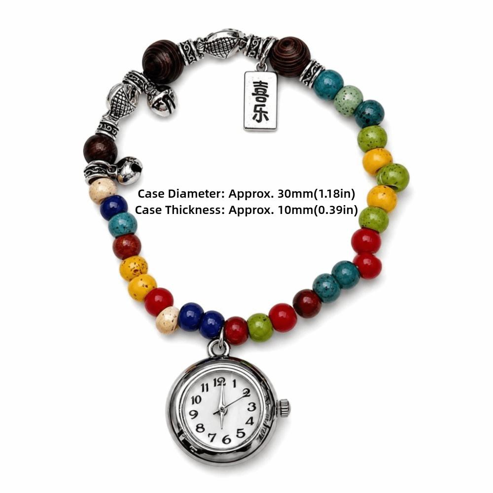 with Pendant Bracelet Watch Handmade Quartz Watch Fashion Chain Watch  for Women Girls