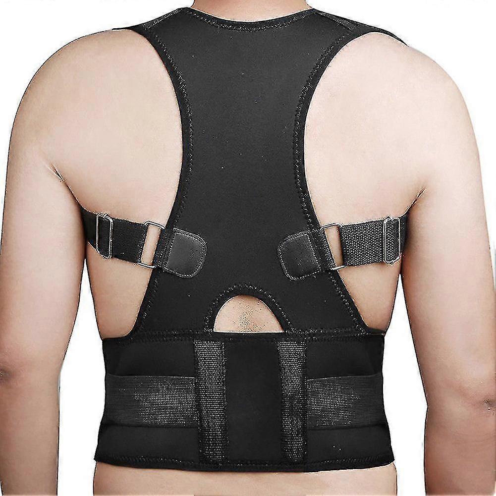 Herren Damen Haltungskorrektor Rücken Taille Gürtel Weste Stütze