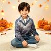 Kids Knit Halloween Print Top for Festive Occasions