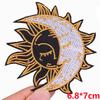 HOT MAM SUMMER Patch Outdoor Scenery Embroidered Patches For Clothes Iron On Patches For Clothing Backpack Embroidery Badges DIY