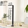 Cute Transparent Monitor Sticky Notes Board - Office Wipeable Message Board