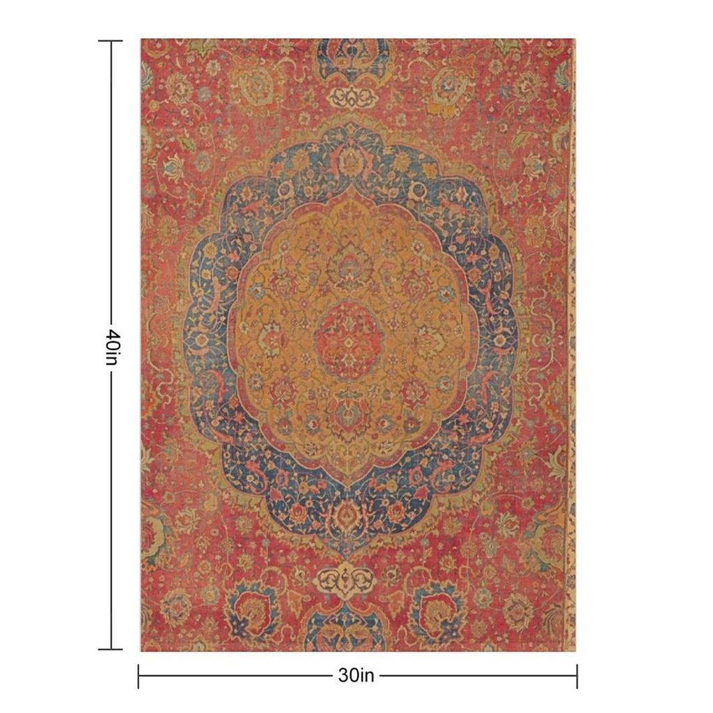 Antique Kilim 3 Throw Blanket Furrys Tourist Baby For Sofa Thin Blankets