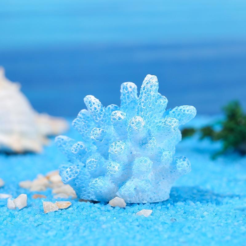 Simulated Resin Coral Decorative ItemsAquarium Fish Tank Landscape Small Coral Resin Handicraft Decorative Items