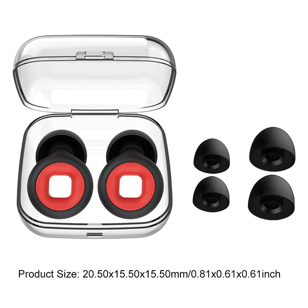 Moto Earplugs 27dB Noise Reduction Motorcycle Earplugs Ear Protector Reusable Silicone Ear Plugs for Sleeping Noise Cancelling