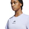 Adidas Les Mills Graphic Short Sleeve Violet Tone Women's T-Shirt, KRL49, (JM3683)