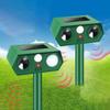 High Volume Sound Ultrasonic Animal Repeller Infrared Animal Deterrent  Nighttime Operation