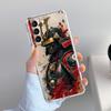 Phone Case For Samsung Galaxy S26 S25 S24 S23 S22 Ultra S20 S21 FE 5G Plus Soft Clear Cover Japanese Bushido Samurai