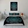Mandala Art Decor Set Soft Comfortable Duvet Cover Bedding Set Included 1*Duvet Cover & 2*Pillowcases, Gift