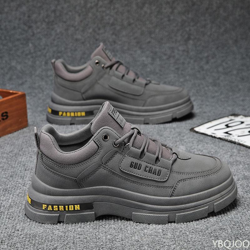 Spring Autumn New Fashionable Versatile Shoes Casual Comfortable Men's Sneakers Running Height Increasing Men's Shoes Copy