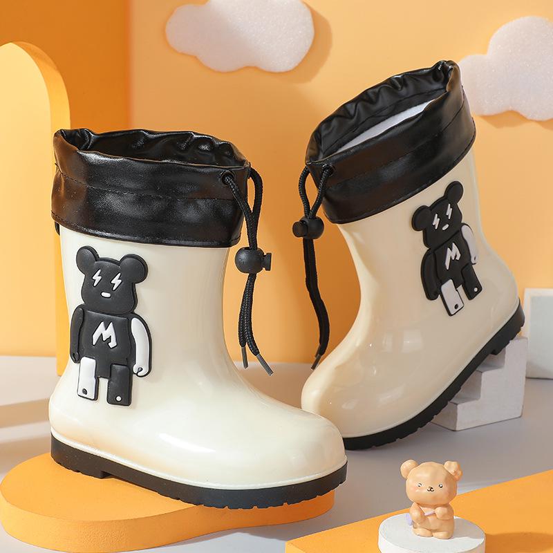 Eco-friendly Non-slip Lightweight Rain Boots for Kids - Boys & Girls Sizes S/M/L