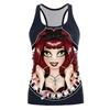 Halloween Animal Anime Digital Print Women's I-shaped Vest Yoga Top