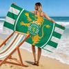 Sporting CP Print Beach Towel, Large Soft Quick Dry Towel for Beach Camping Swimming
