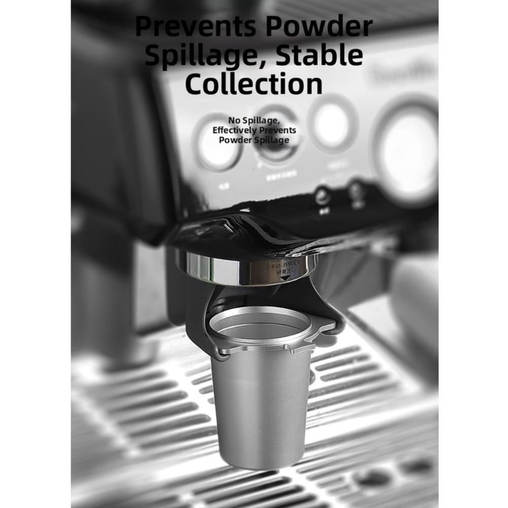 Coffee Filter Catcher FOR BREVILLE 8 Series Espresso Coffee Machine Grounds Cup Aluminum Alloy Anti Spill Dust Collection Cup