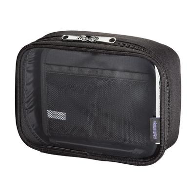 Sanwa Direct Gadget with Large Travel Gadget Mobile Pen Business Small Item L Pouch, Clear, Divider, Capacity, Pouch, Case, Pouch, Pouch, Travel,