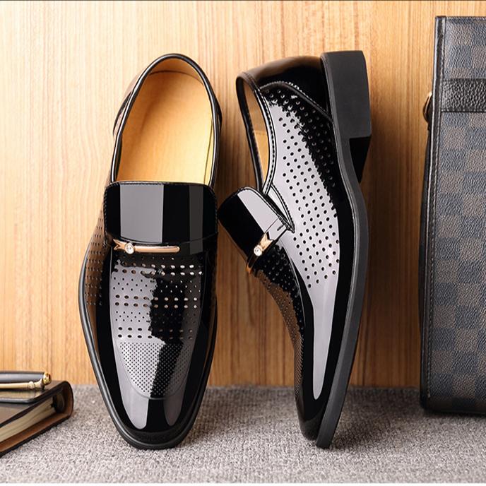 Nuove Tendenze Estive Scarpe Eleganti da Uomo Traspiranti