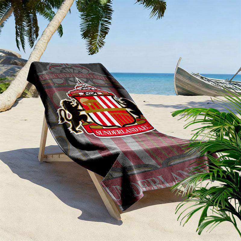 Sunderland Strandtuch, Großes Weiches Schnelltrocknendes Handtuch für Strand Camping Schwimmen