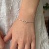 Melliv Silver Simple Rope Chain Bracelet_mvb03
