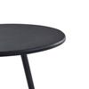 Table de bar - VIDAXL - Noir - 60x107,5 cm - MDF - 2 places - Design contemporain