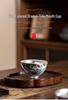 Silver-Plated Dragon Gongfu Tea Cup: Elegant Gift for Elders, Leaders, Parents - Perfect for Birthdays and Housewarmings