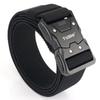 Men's Tactical Quick Release Elastic Stretch Belt for Casual Workwear and Outdoor Training