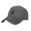 Hugs Hollow Knight Baseball Caps Vintage Distressed Denim Game Ghost Skull Snapback Hat Summer Unstructured Soft Hats Cap