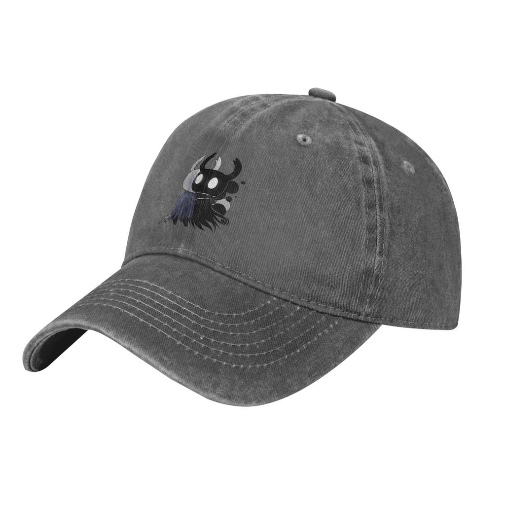Hugs Hollow Knight Baseball Caps Vintage Distressed Denim Game Ghost Skull Snapback Hat Summer Unstructured Soft Hats Cap