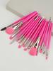 15Pcs Makeup brush set, full set of high beauty eye shadow brush, soft hair, high gloss, concealer, beauty brush