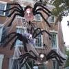 75cm Halloween Simulated Skull Spider Giant Black Spider Decor Haunted House Prop Indoor Outdoor Decor Haunted House Prop Toy
