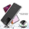 2 in 1 Rugged Armor Transparent Acrylic Shockproof Case For Samsung Galaxy Note 20 Ultra S21 FE  10 Lite S20 Plus Back Cover